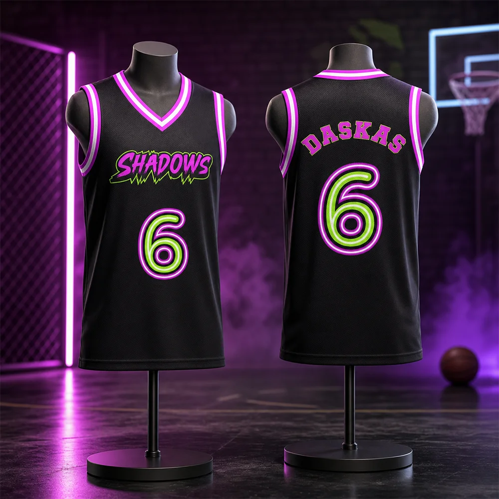 Unisex GOAT Animationsfilm 2026 Mane Attraction Basketball Trikot Team-Shirt Cosplay-Outfit für Fans Kinder und Erwachsene in Verschiedenen Größen – Detail 4