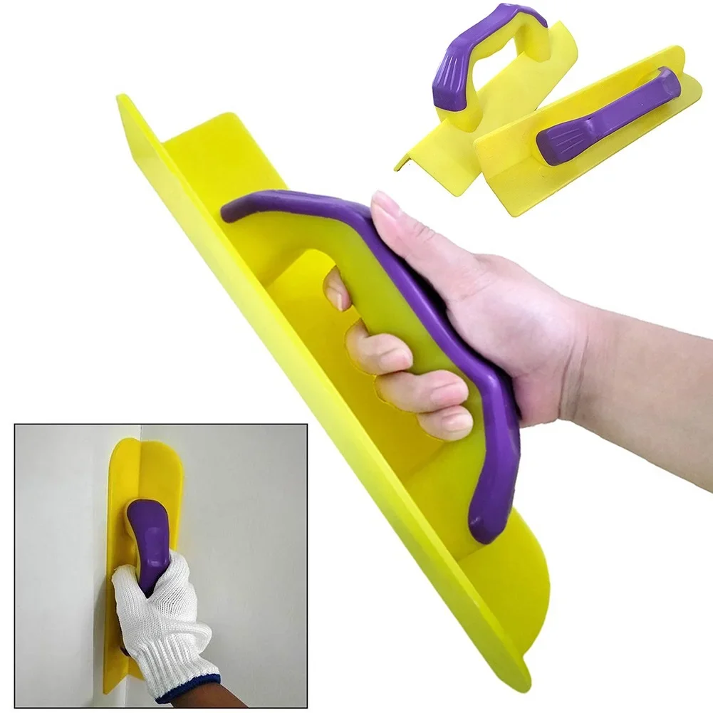 ملعقة المعجون متعددة الأغراض ، مجرفة زاوية الجدار الداخلية أو الخارجية من البلاستيك ، مكشطة سكين المعجون ، تشطيب الأسمنت ، أداة بناء الحوائط الجافة #3