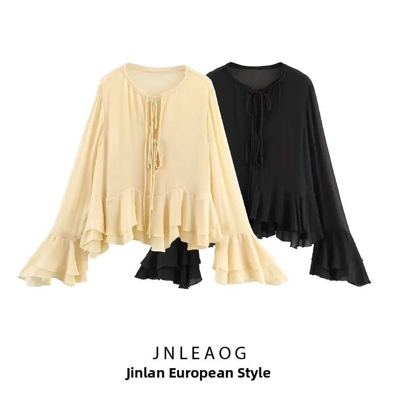 Faionable عارضة الزخرفية irt JNLEAOG الملابس النسائية الطبقات الديكور irt الخريف جديد Sle ألياف البوليستر #1