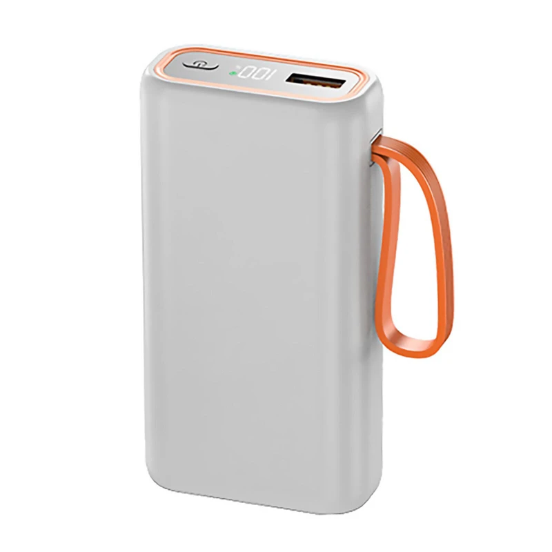 10000mAh For 21700 Battery Power Shell Charger Box LCD Display Power Bank