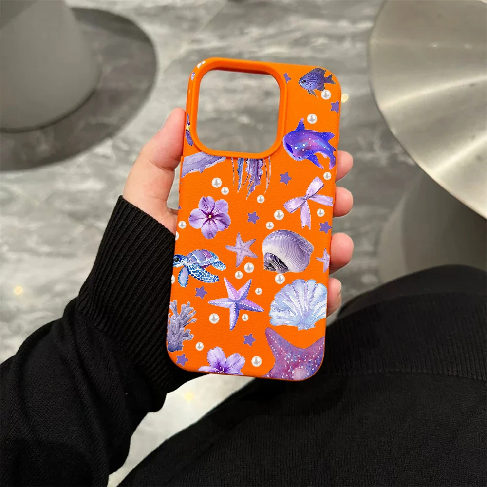 Fantasy-Meereskreaturen-Handyhülle für iPhone 17 16 15 14 13 12 11 ProMax 16 15 14 Plus 17 16 15 14 Pro 17Air Silikon-Matt-Cover – Detail 6