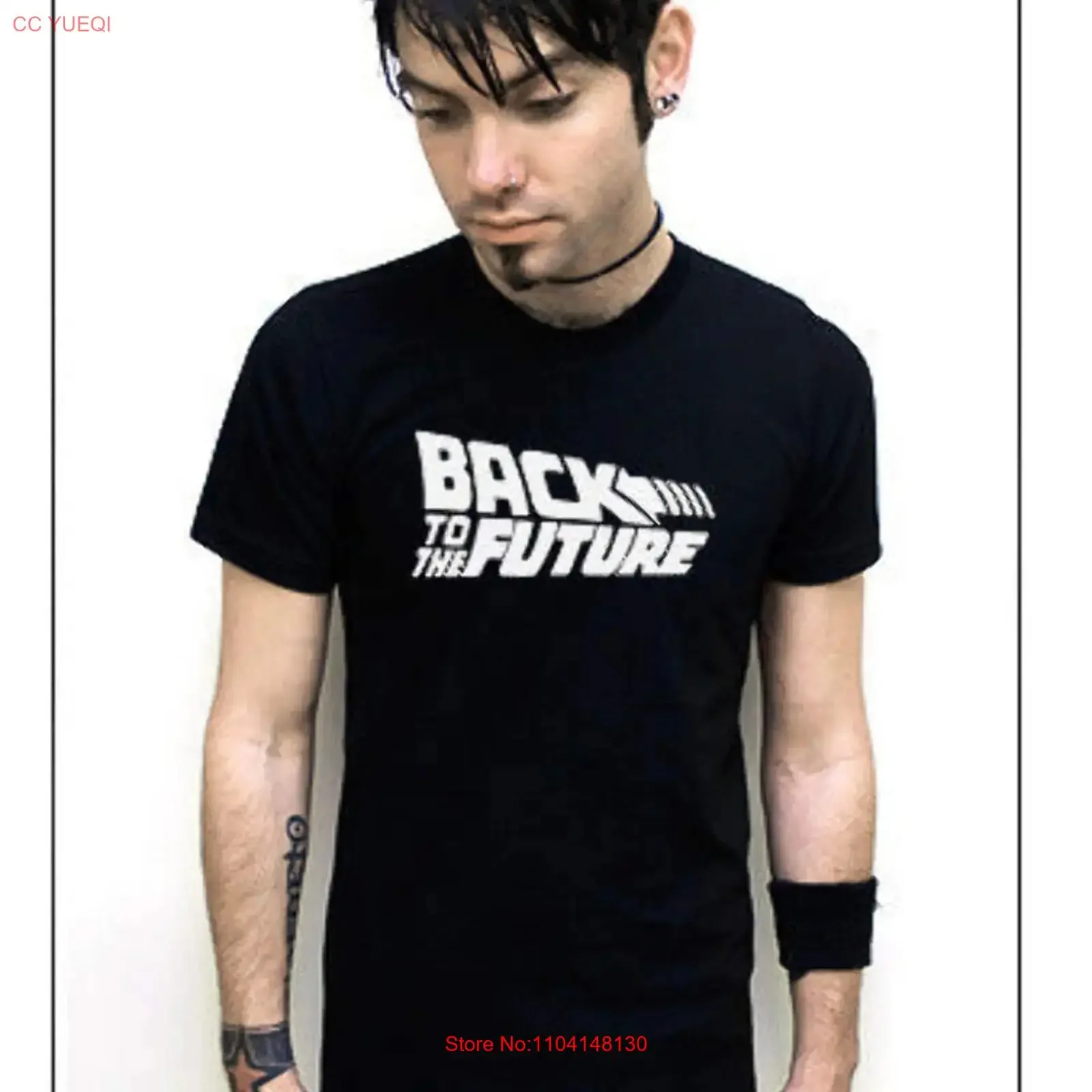 Back to the Future T Shirt Retro Vintage Cult Film Classic Emo vintage Washed Slightly Comfortable homme graphic Soft