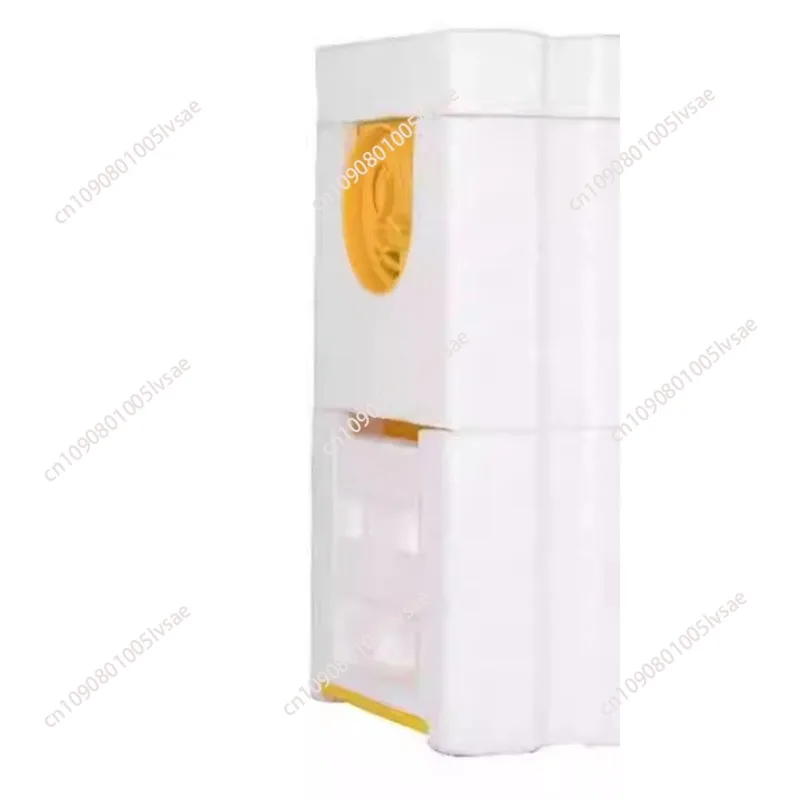 Double Layer Foam Brood Box, Mini Beehive, Queen Bee Tail, Beekeeping Pollinator Box, Complete Set with Nest Base, Feeding Ta