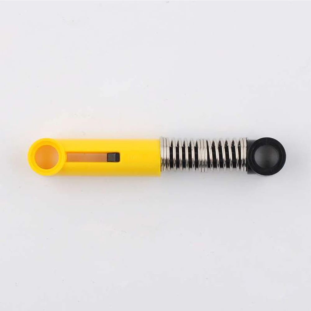 4PCS Bright Yellow Shock Absorbers Suspension 6.5L Hard Spring MOC Parts Technical Building Blocks Compatible with legoeds 76537