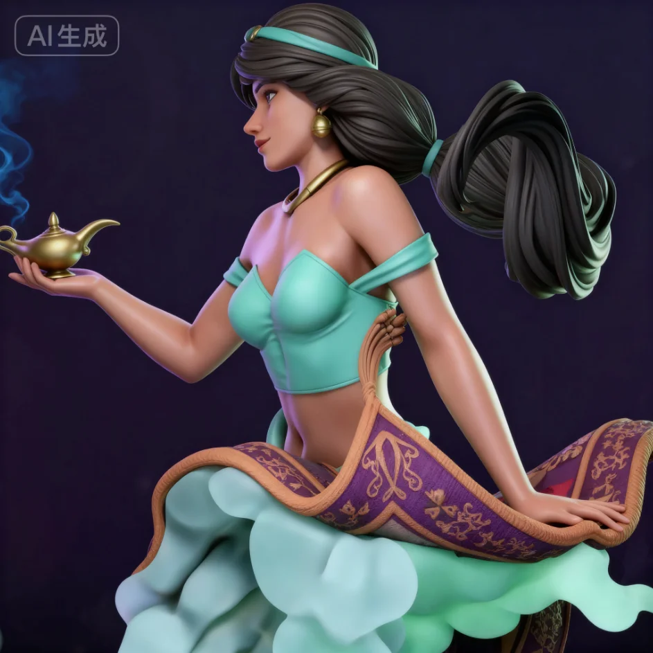 

Overall heights 60mm 80mm 100mm Resin model kit self-assembled and colored（3D Printing ）TD-7574/3D