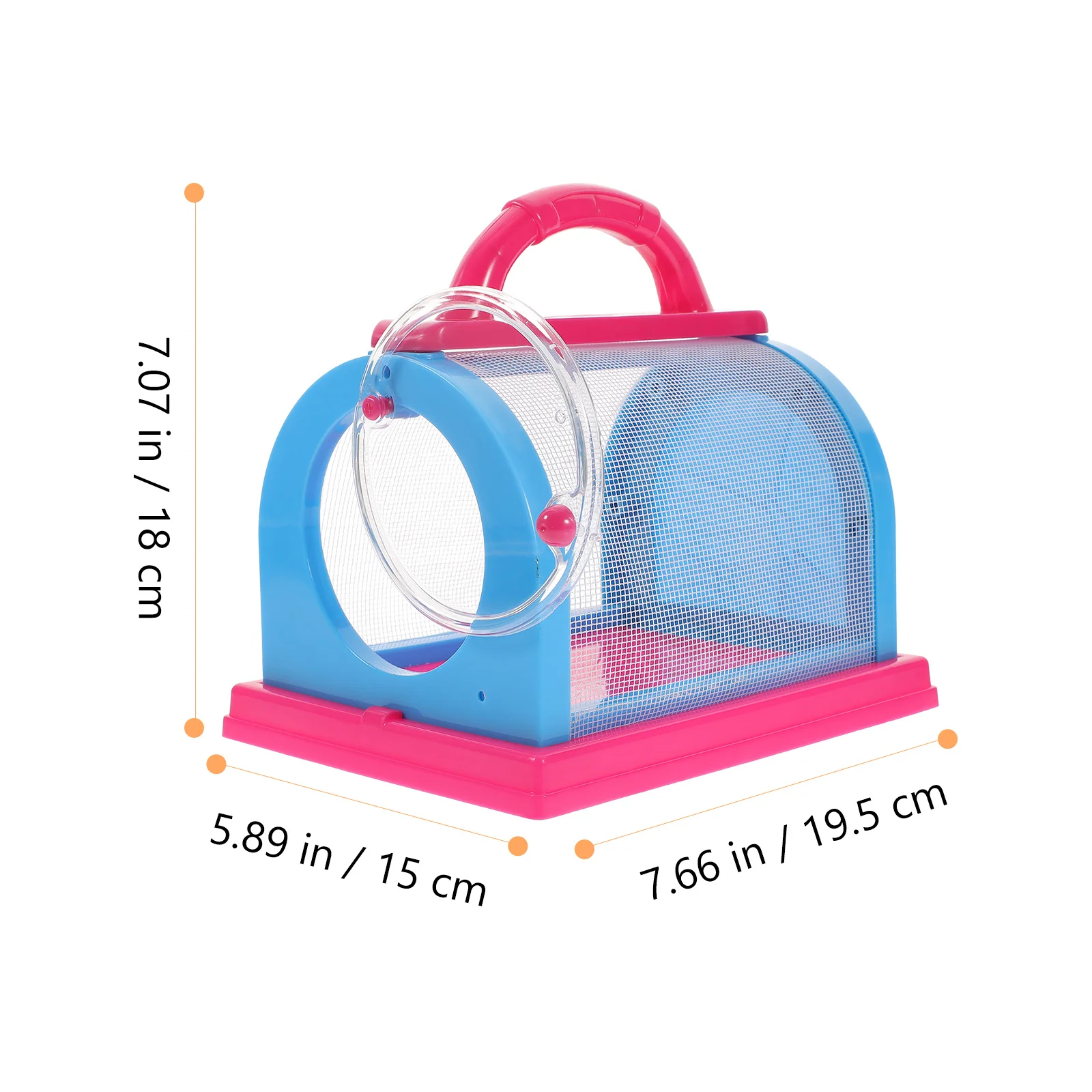 ชุดจับแมลงสำหรับเด็ก 1 ชุด พร้อมแว่นขยาย กรงแมลง ทำจากพลาสติกและผ้าอย่างดี ใช้งานง่ายสำหรับการสังเกตธรรมชาติ