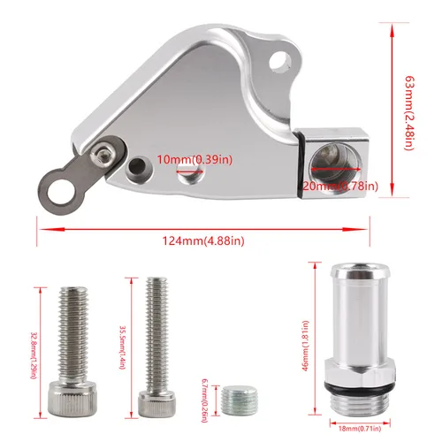 Imagen 2 del producto Nuevo ADAPTADOR COLECTOR DE INTAKE para coleteros civic K20 en ADAPTADOR DE REFRIGERACIÓN K24
