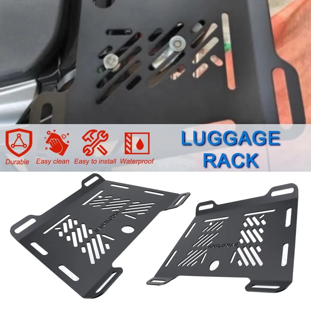 

2023 2024 Rear Luggage Support Motorcycle FOR CanAm Ryker CANAM RYKER Shelf Case Holder Trunk Frame Plate Bracket Accessories