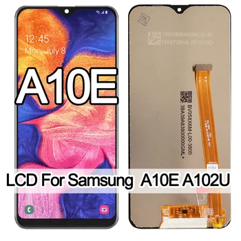 LCD 디스플레이 터치 스크린 디지타이저 어셈블리 교체, 삼성 갤럭시 A10E A102 SM-A102U A102F/DS, 5.8 인치 