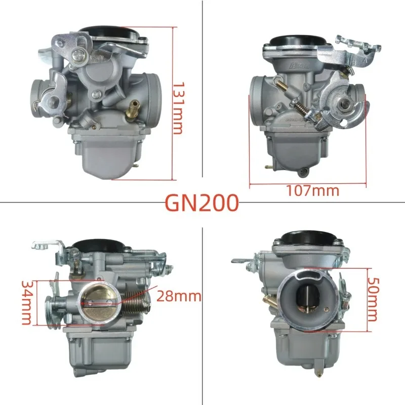 Motorrad Vergaser Carb 28mm GN200 Für Suzuki GS200 GN200 QM200GY GY200 GXT200 WJ200 200cc 250cc Motorrad Dirt Bike Racing