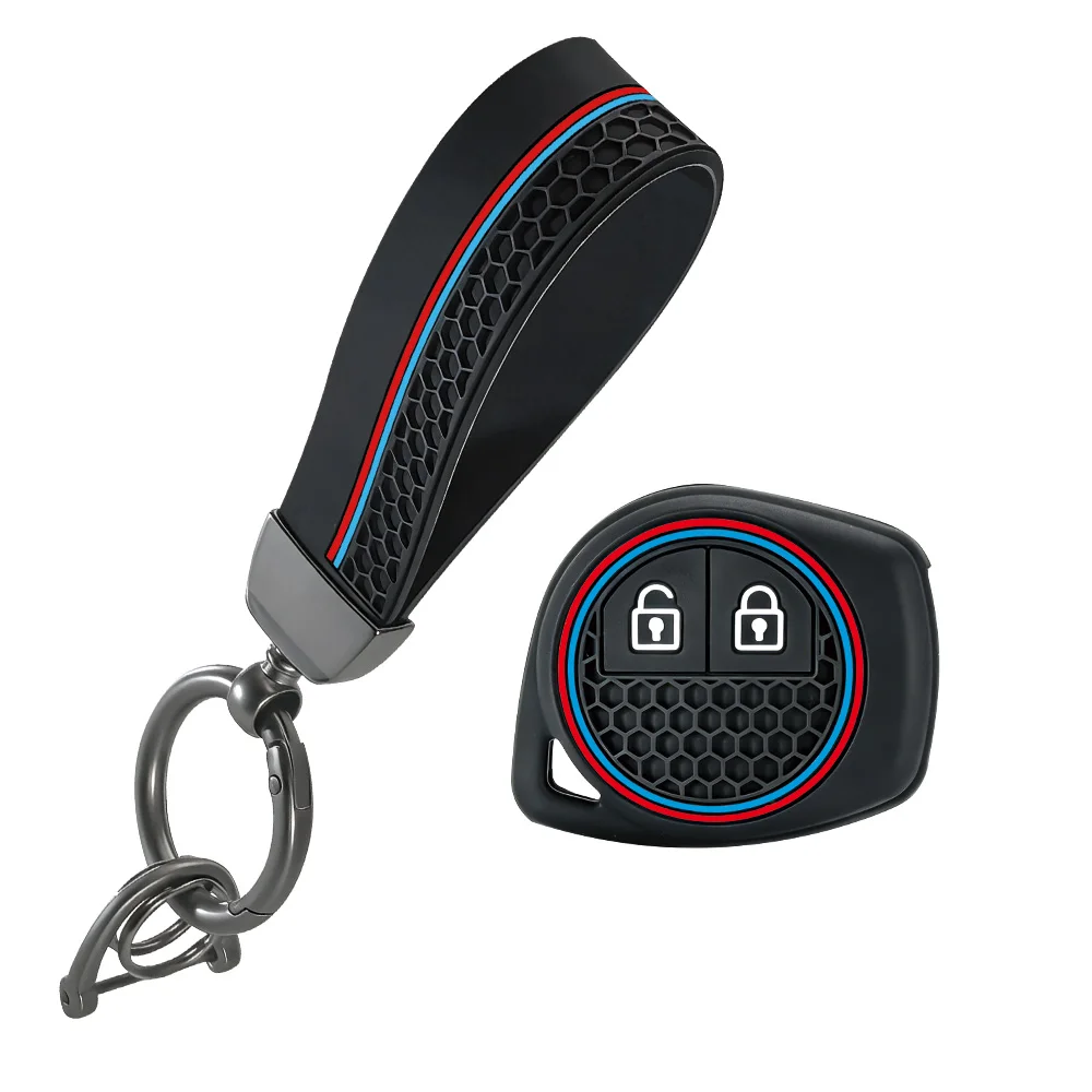 

Keychain Auto Remote Key Case For Suzuki Swift Liana Aerio Jimny Samurai Amagatarai Grand Vitara Engines Silicone Key Cover
