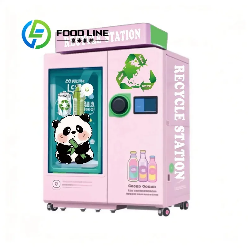 Customized Large Capacity RVM Reverse Vending Machine World Environment Protection for Commercial Public Area
