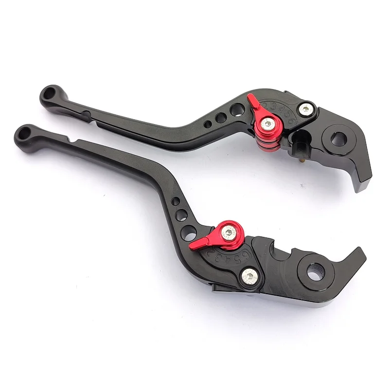 Palancas de embrague de freno ajustables CNC para motocicleta Ducati 848/EVO MULTISTRADA 1200/S STREETFIGHTER S 848 MONSTER 1200 cortas y largas