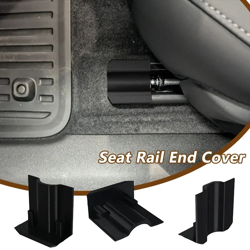 1pc Dust Dirt Prevention Seat Track End Cap Seat Rail End Cover Fit for Volvo EX30 Driver Passenger Side Car Interior Protective