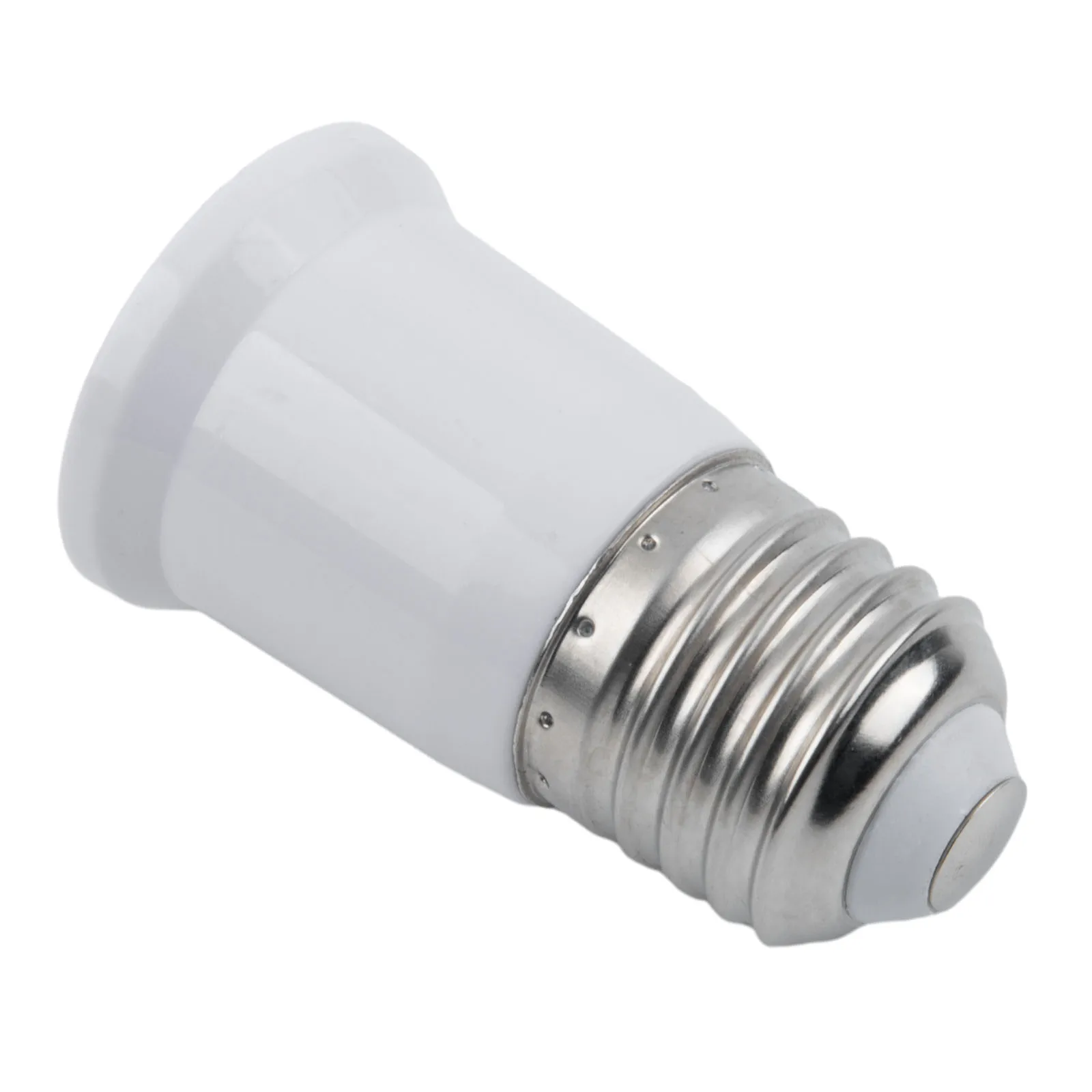 E27 To E27 Extend Socket Base Plastic 3cm 1.2 Inch Adapter Extension Base Light Bulb Socket Extender Brand New