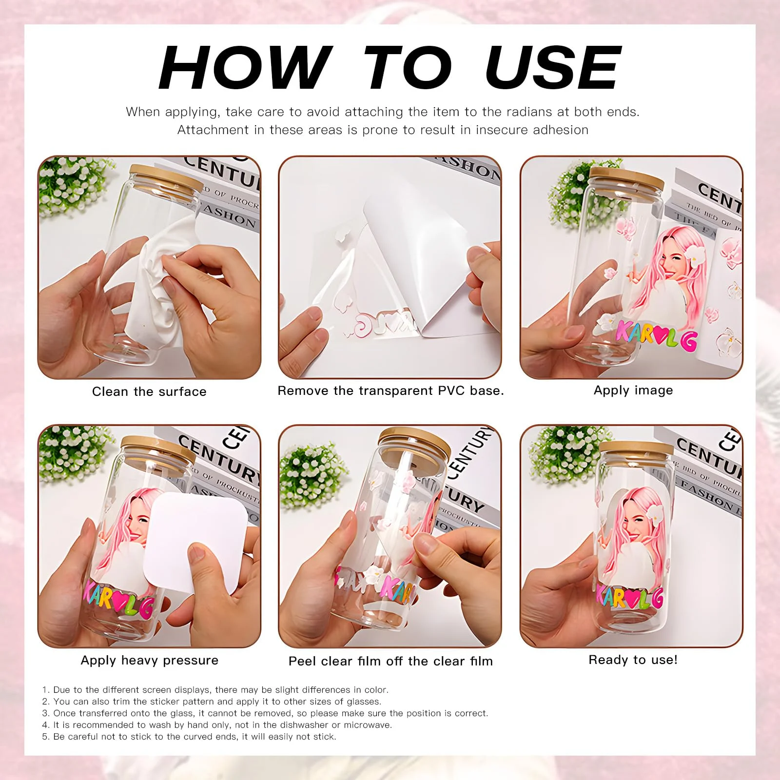 32 تصميم جديد قصة عيد الميلاد UV DTF كأس يلتف ل 16 أوقية مقاوم للماء UV DTF نقل ملصق نظارات القدح لتقوم بها بنفسك عيد الميلاد ملصق مائي التفاف #5