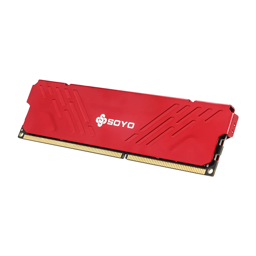 Memoria ram SOYO DDR3 de 8GB, 16GB, 1600mhz para PC de escritorio, memoria Intel AMD 240PIN, 64bit, 1,5 V, memoria con disipador térmico, sin ECC