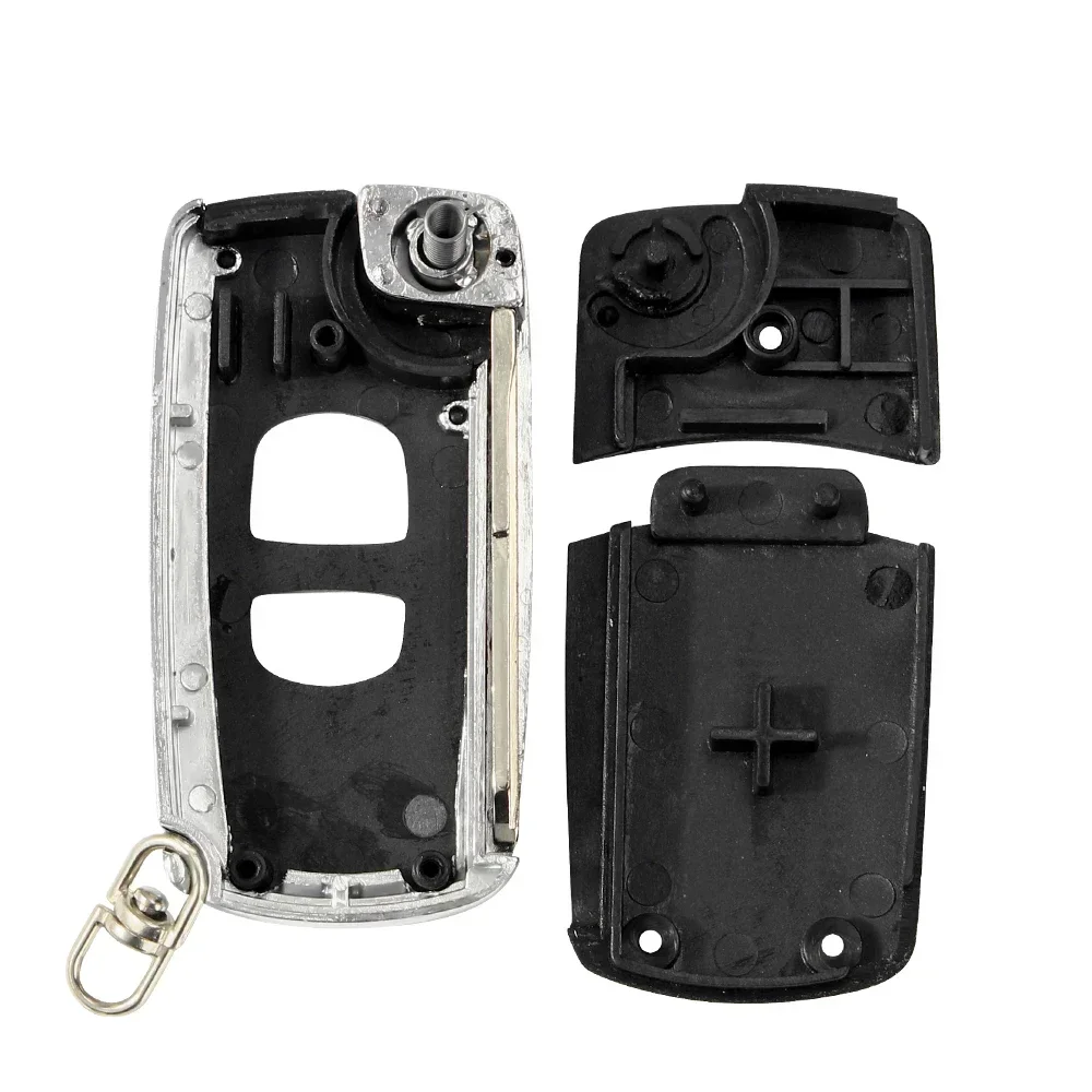 KEYYOU-Modificado Folding Flip Car Key Shell, Atualização de substituição, Mazda 2 3 6 323 626