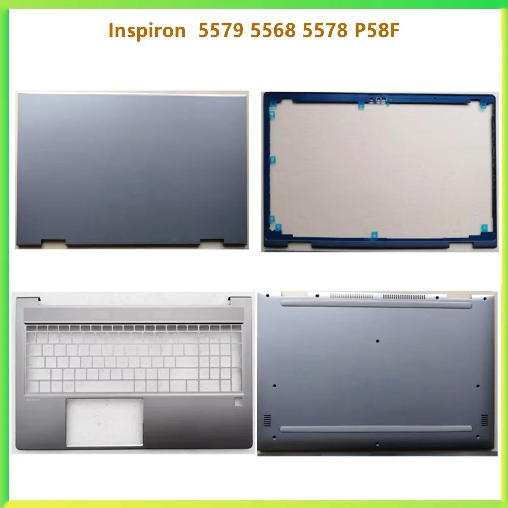 

New Laptop LCD Back Bezel Front Frame Palmrest Upper Bottom Cover Case For DELL Inspiron 15MF 5000 5579 5568 5578 P58F shell