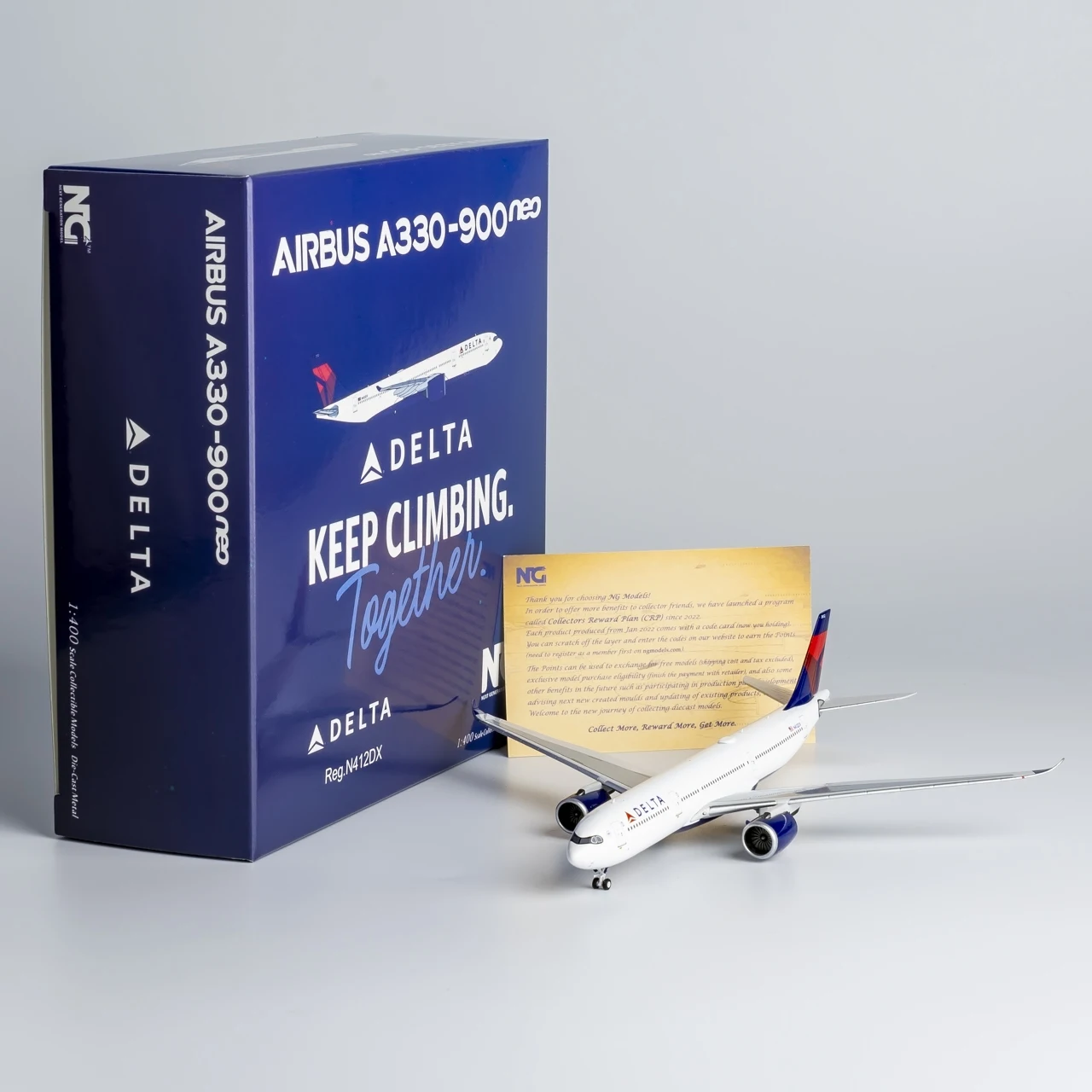 68002 Alloy Collectible Plane Gift NG Model 1:400 Delta Air Lines 