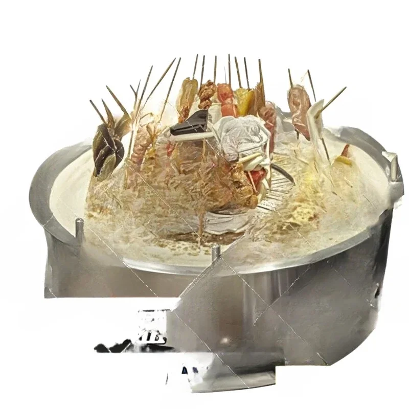 Round stove end grill equipment, commercial itamae grilled bird stove, charcoal grill, fish stove, surrounding grill, rotating