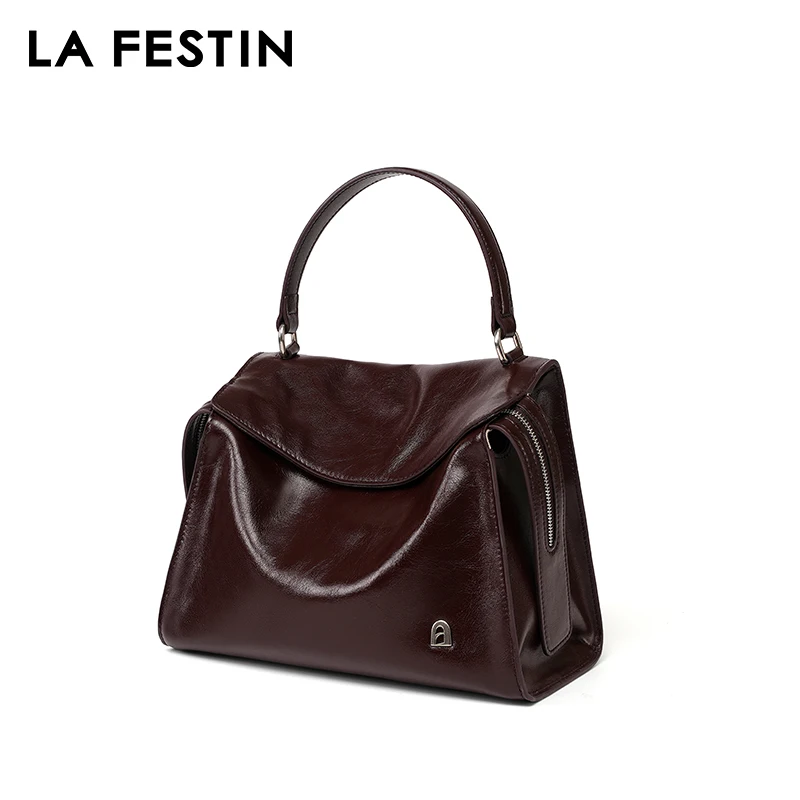 LA FESTIN-Bolso de mano Original para mujer, bandolera de marca de lujo, informal, de diseñador, a LA moda, novedad de 2024