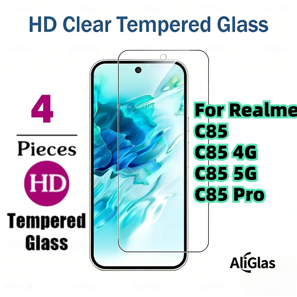 4Pcs Protective Gla…