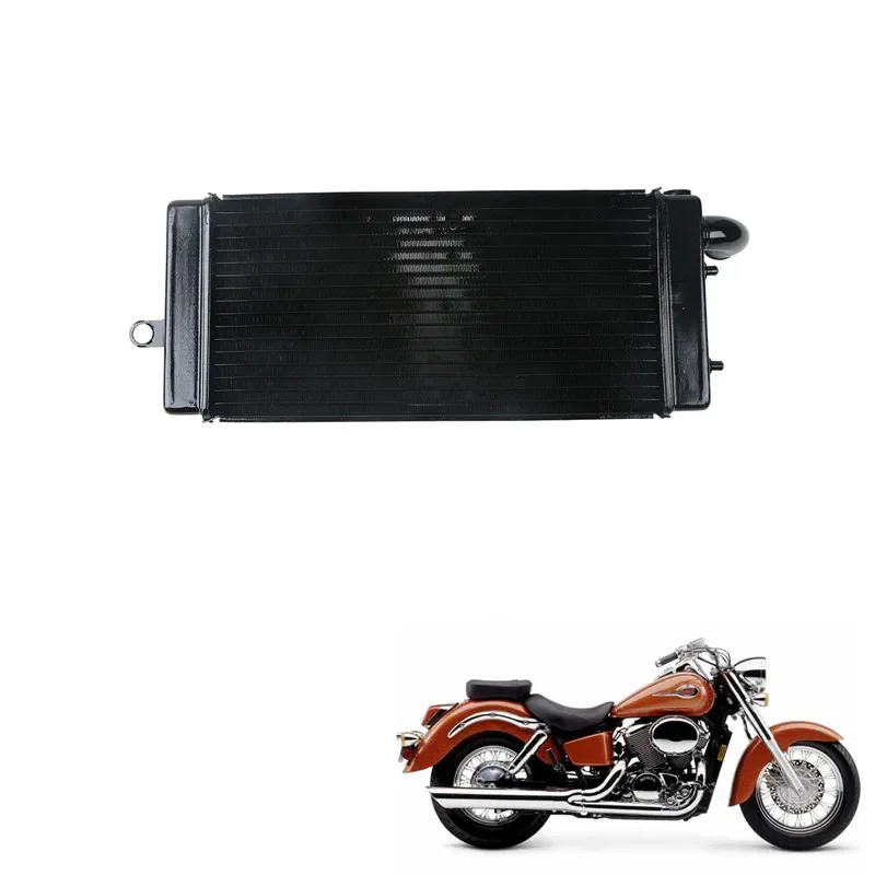 Motorcycle Parts  Radiator Cooler For Honda Shadow ACE 750 VT750C 1997-2003 1998 1999 2000 2001