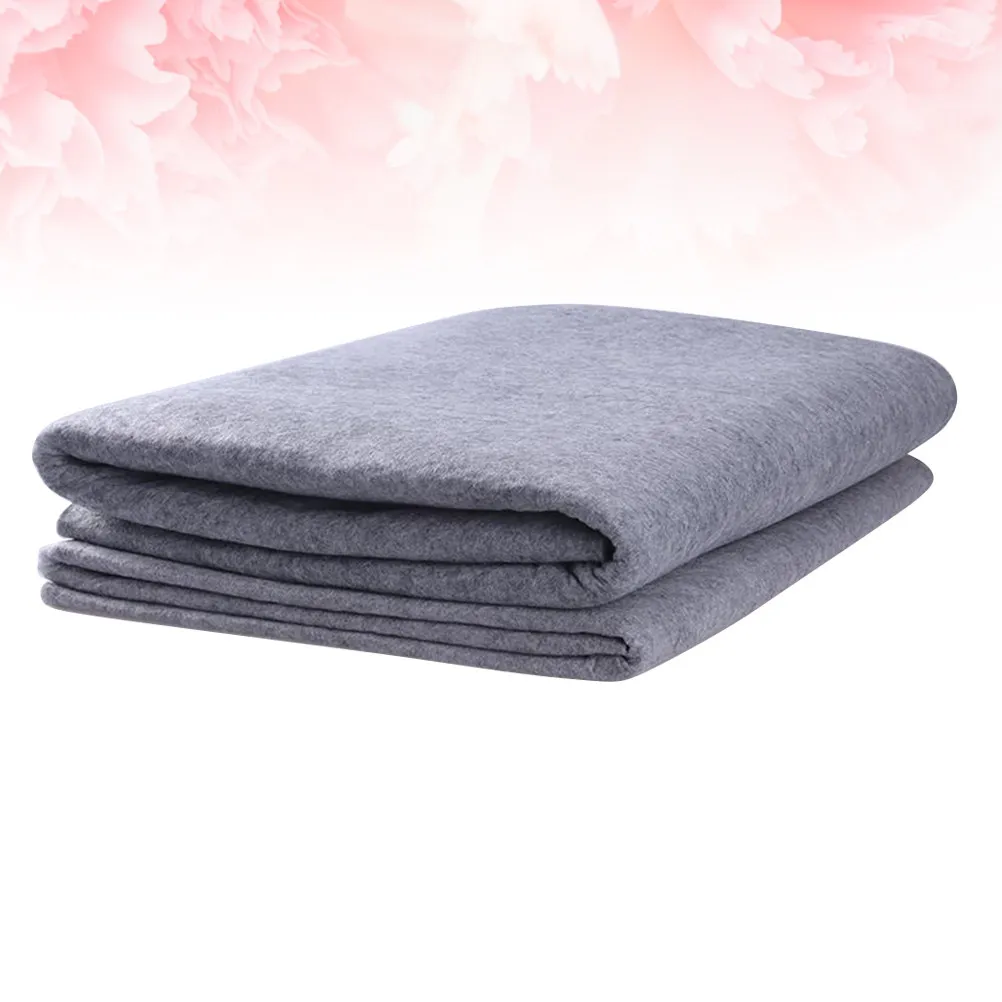 Wool Felt Calligraphy Mat Drawing Painting Pad Desk Surface Ink Absorbing Non Slip Paper Stabilizer Artist Studio Essential Grey