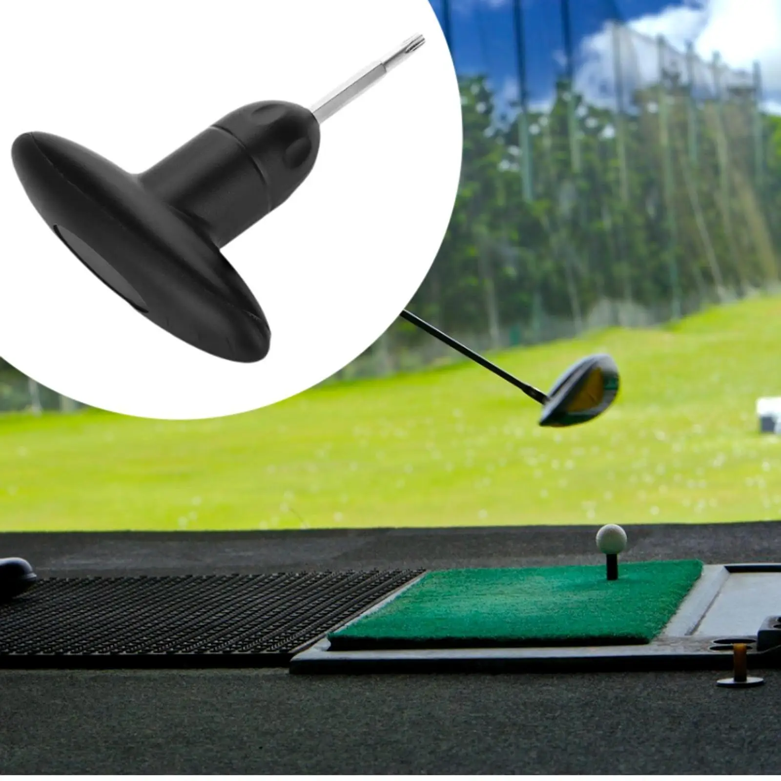 مفتاح ربط نادي الجولف تعديل الرأس العالمي المحمول مفتاح عزم الدوران للجولف