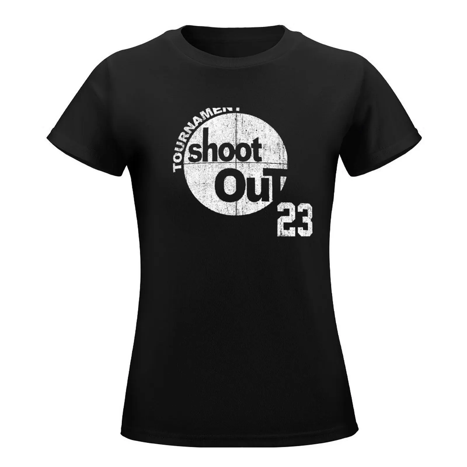 Tournament Shoot Out 23 - Motaw T-Shirt summer tops hippie clothes anime clothes Women's t-shirt