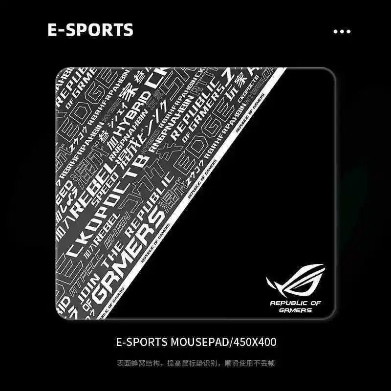 Customizable Glass Mouse Pad Gaming Pad Smooth Frosted Surface Waterproof Desk Tempered Multiple 450x400MM Large Size Optional