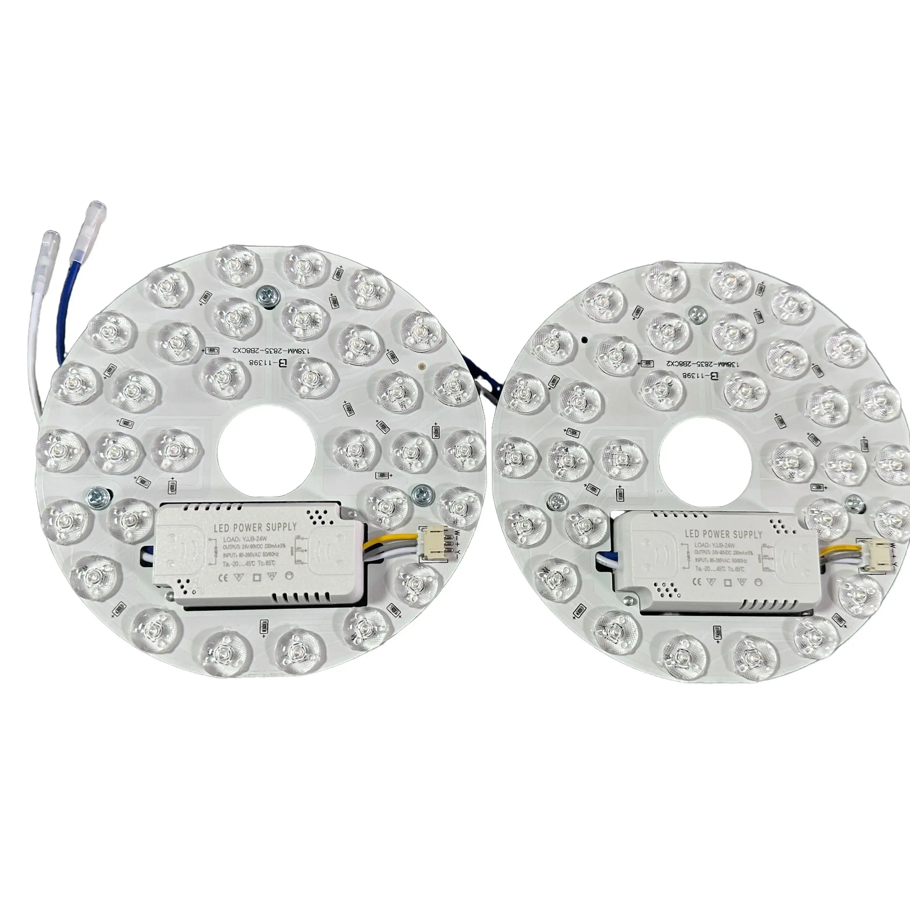 لوحة IRALAN LED لمبة رقاقة لوحة إضاءة التيار المتناوب 85-265 فولت موفرة للطاقة دائرية قابلة للاستبدال مصدر ضوء LED مع أضواء مغناطيسية #2