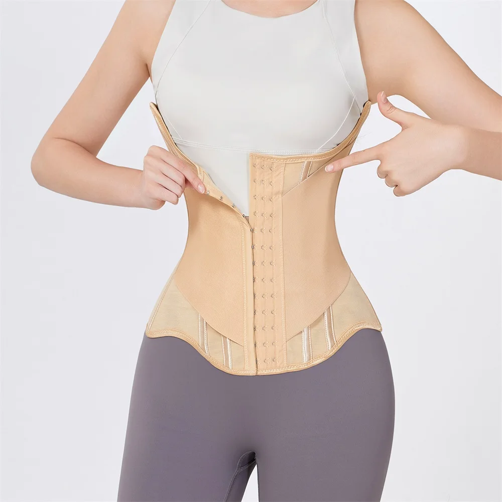 MISTHIN Women Waist Cincher Body Shaper Slimmer Tummy Control Fitness Postpartum Bodysuit Waist Trainer Tight Hourglass