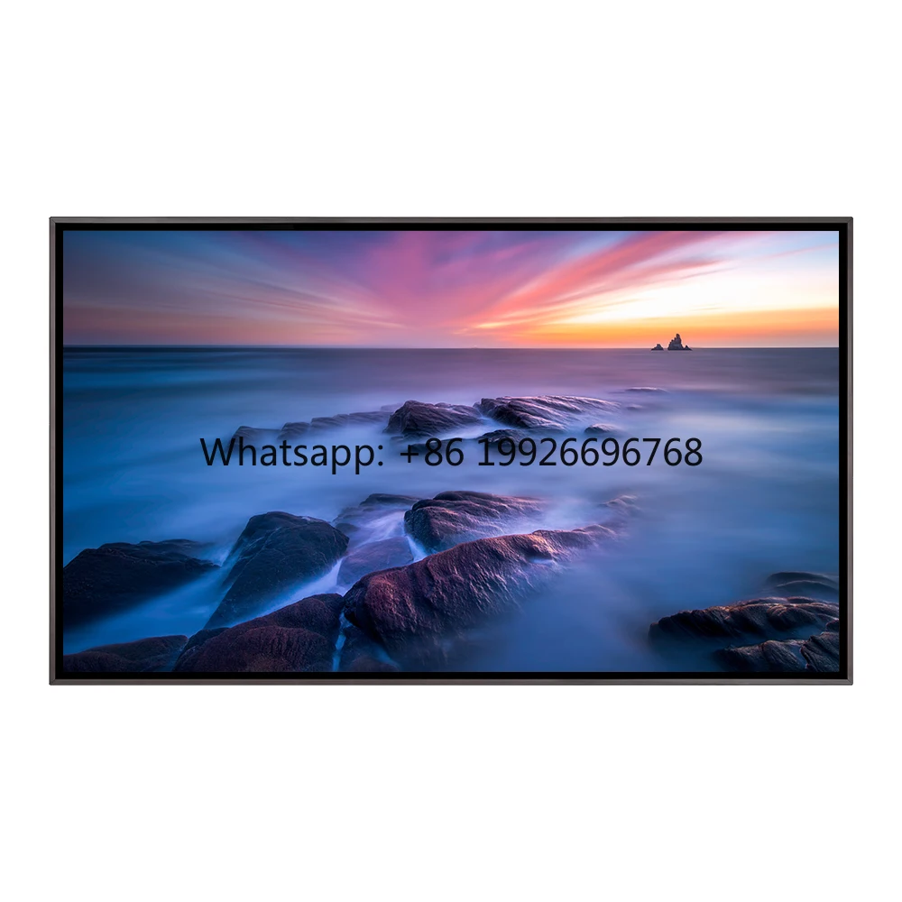 55-inch Display  Design Advertising Machine LCD Digital Signage Business Screen Vertical LCD Display Digital Menu Screen