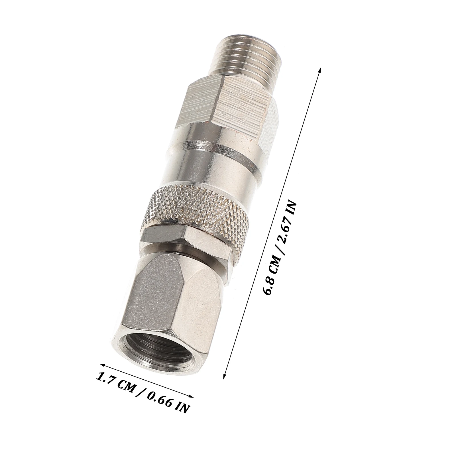 360 Degree Rotatable Stainless Steel Swivel Joint For Airless Paint Sprayers Durable No Knots Professional Painting Accessories