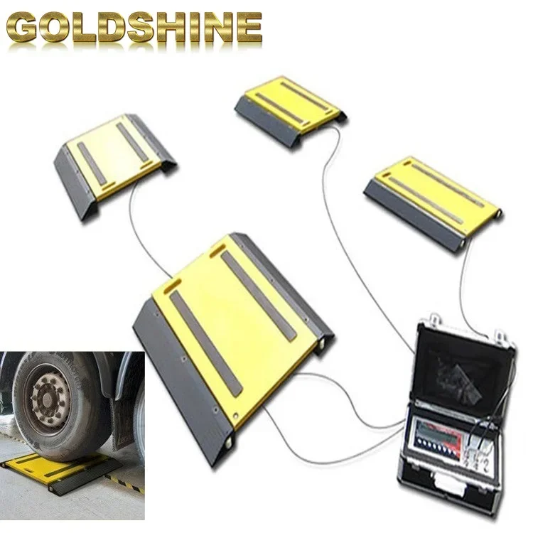 Dynamic Weighing Scales Wireless Portable Truck Axle Pad Scale Wheel Weigher