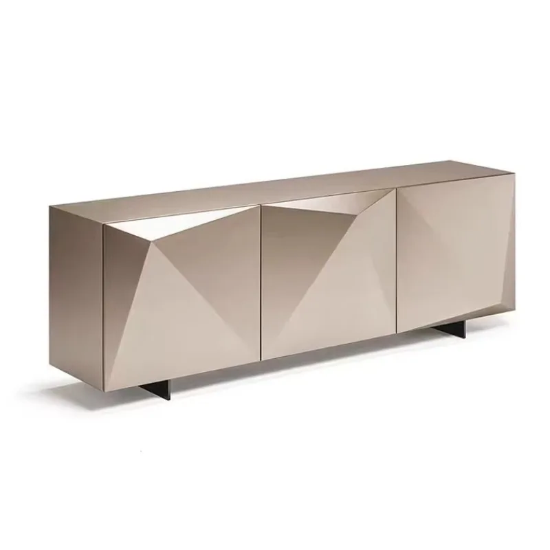Hot Selling Modern High Gloss Wooden Buffet Cabinet Cabinet Living Room