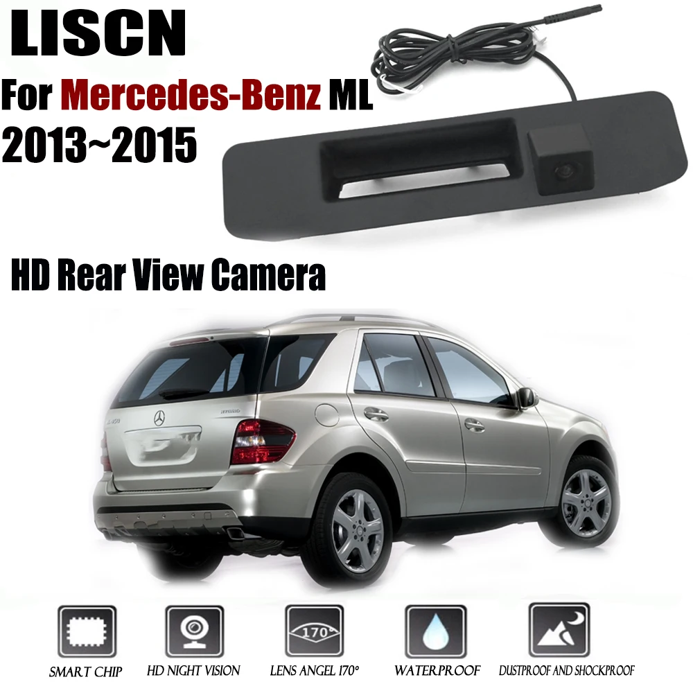 

Car Rear View Camera For Mercedes-Benz ML 2013 2014 2015 Instead of Original Factory Trunk Handle Camera / Reversing camera