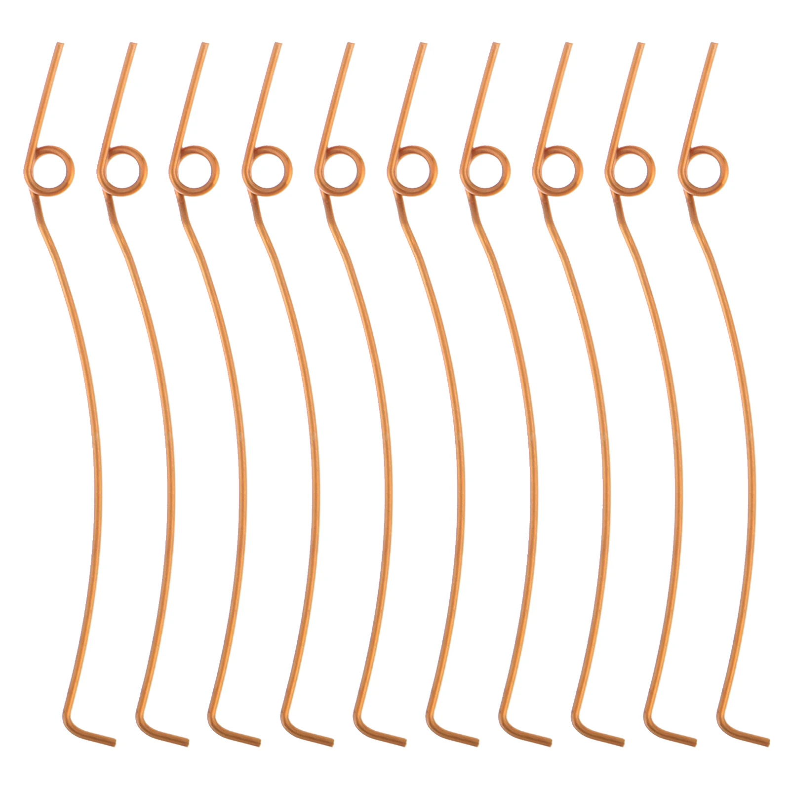 

10 Pcs Piano Springs Metal Material Repair Parts Assortment Kit Longlasting Upright Accessories Springs For Recliners Mechanical