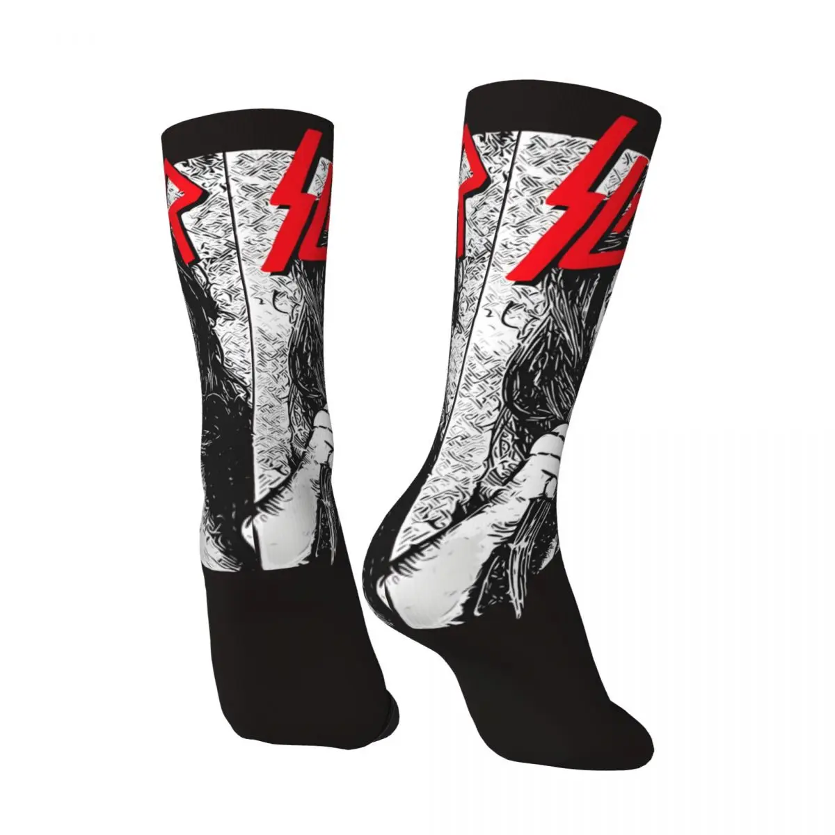 Hip Hop Retro Buffy Vampire Metal Mashup Crazy Men's compression Socks Unisex Slayer Harajuku Seamless Printed Funny Novelty