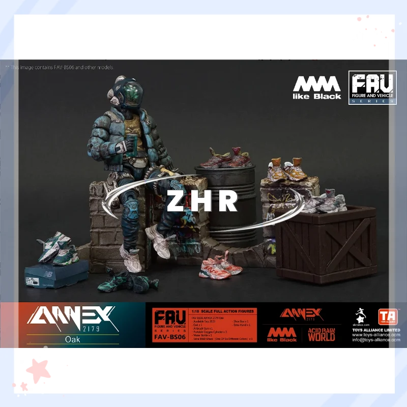 متوفر في المخزون حرب المطر الحمضية x AAAA مثل الأسود x ANNEX 2179 FAV-BS06 البلوط المنقولة الجندي نموذج عمل الشكل لعبة جمع هدية