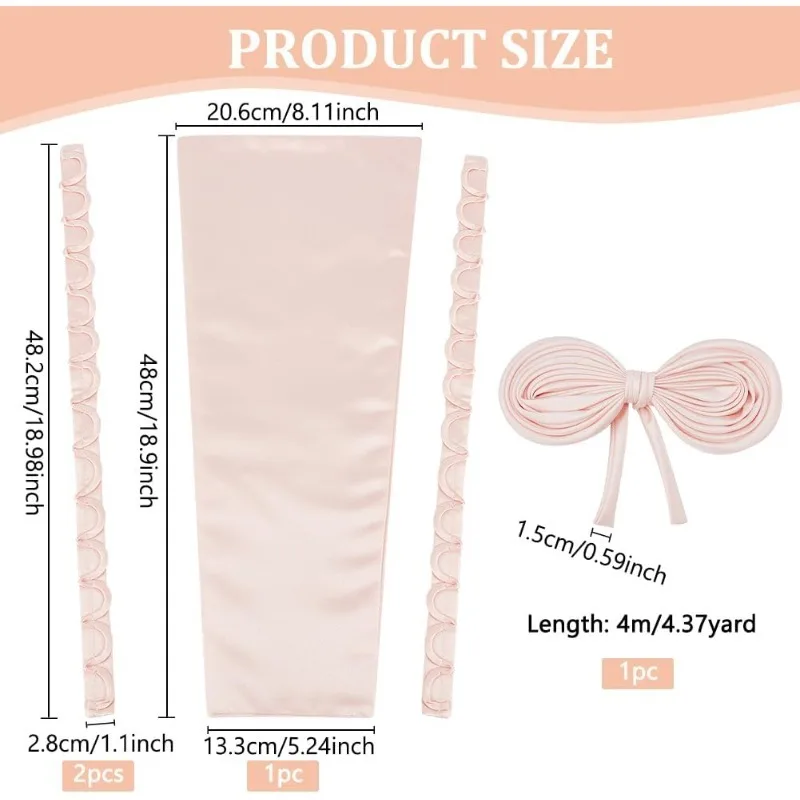 Women\'s Wedding Dress Zipper Replacement Adjustable Fit Corset Back Kit for Wedding Bridal Dress