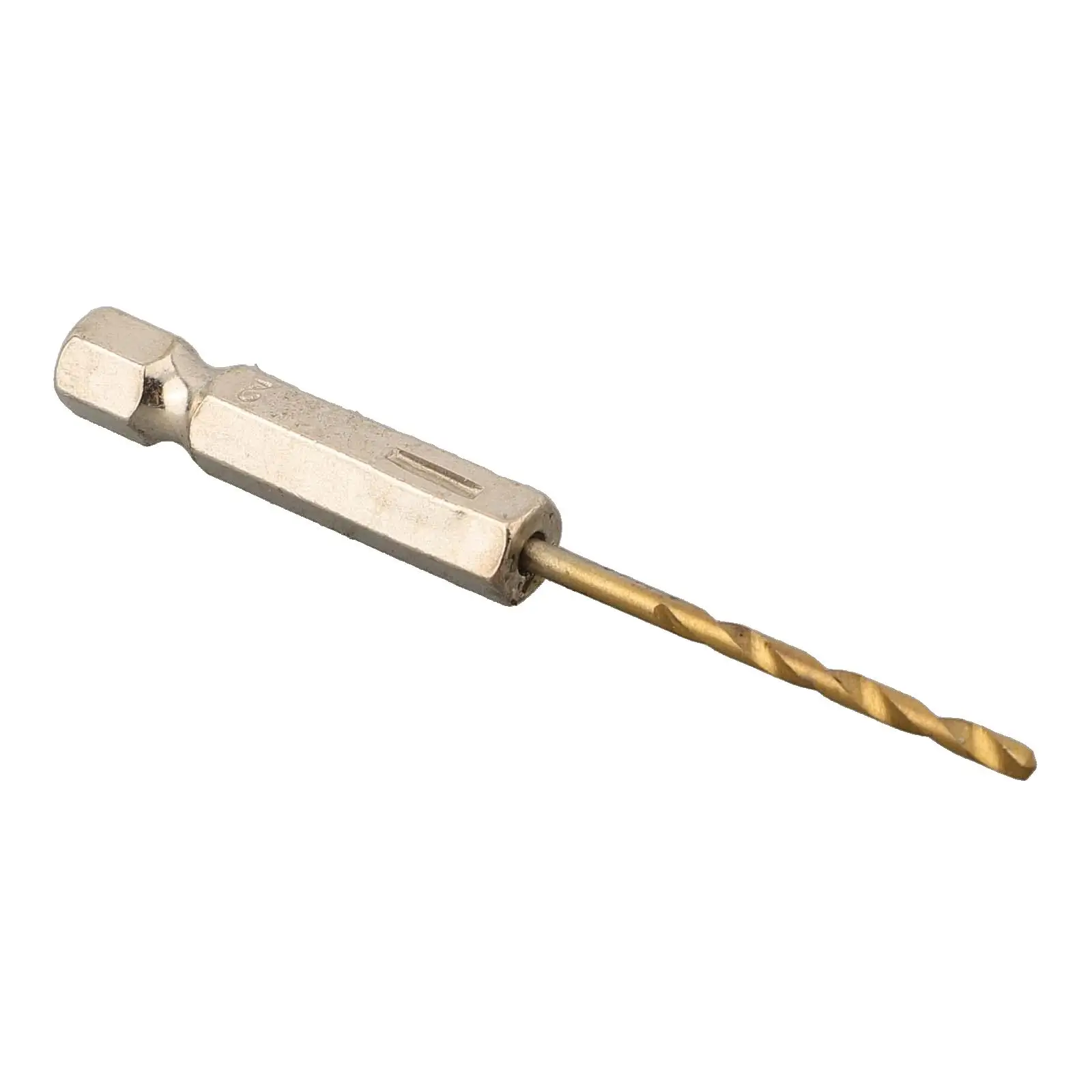 Brand New Drill Bit Hex Shank 13 Different High Speed Steel 4.0mm/0.16\" 4.8mm/0.19\" 5.0mm/0.20\" Gold 1pc Iron Plastic