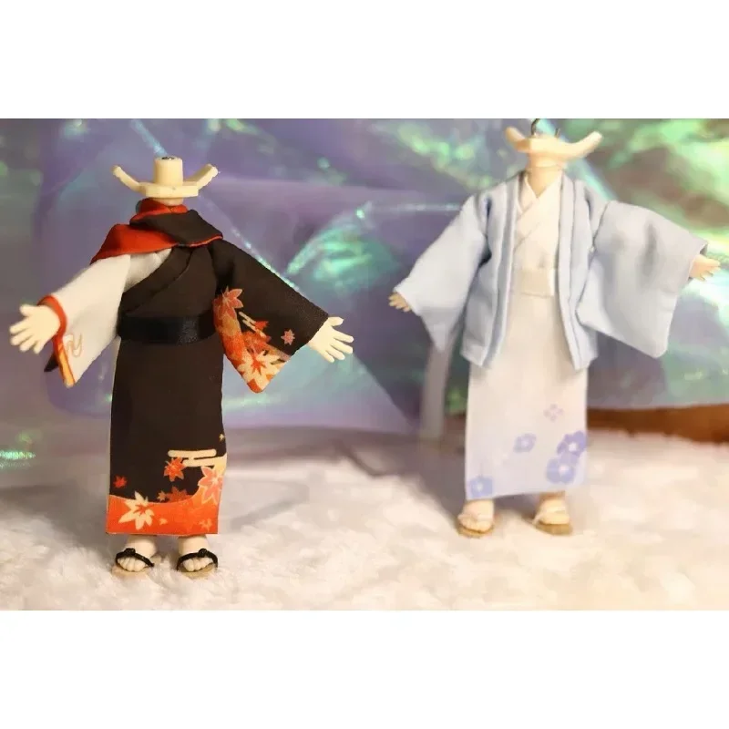 Kamisato Ayato Kazuha Ob11 Clothes 1/12 Bjd Doll  Anime Game Cosplay Toys Accessories Free Shipping Items