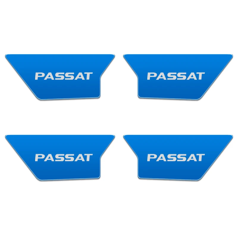 4 قطعة مقبض الباب زخرفة غطاء سيارة ل Volkswagen VW سيارة الداخلية جولف 7 باسات TiguanT-cross اكسسوارات السيارات تصفيف السيارة