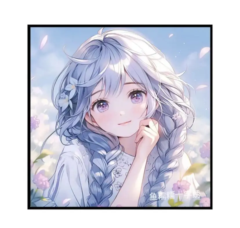 

9ct 60x60 см наборы для вышивки «сделай сам» для девочек, нитки для вышивки крестиком, наборы для рукоделия, домашний декор, поделки с иглами, нитки