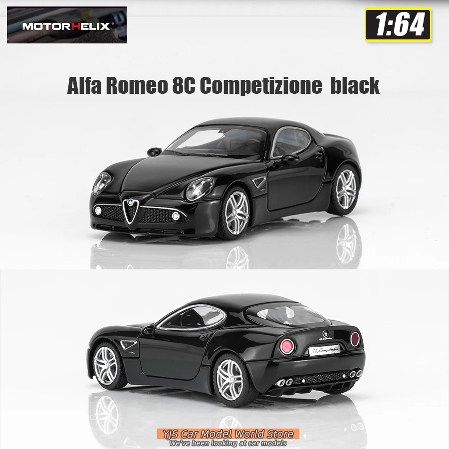 Motorhelix MH 1:64 Mazda 787B Alfa Romeo 8C MX-5 Nissan Skyline GT-R R34 Automodel Sport Statisch Model Verjaardagscadeau