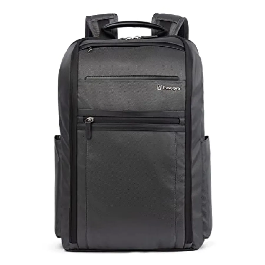 

Crew Executive Choice 3 Slim Backpack for up to 15.6 Laptops and Tablets Water-Resistant Titanium Grey Ideal for Men and Women