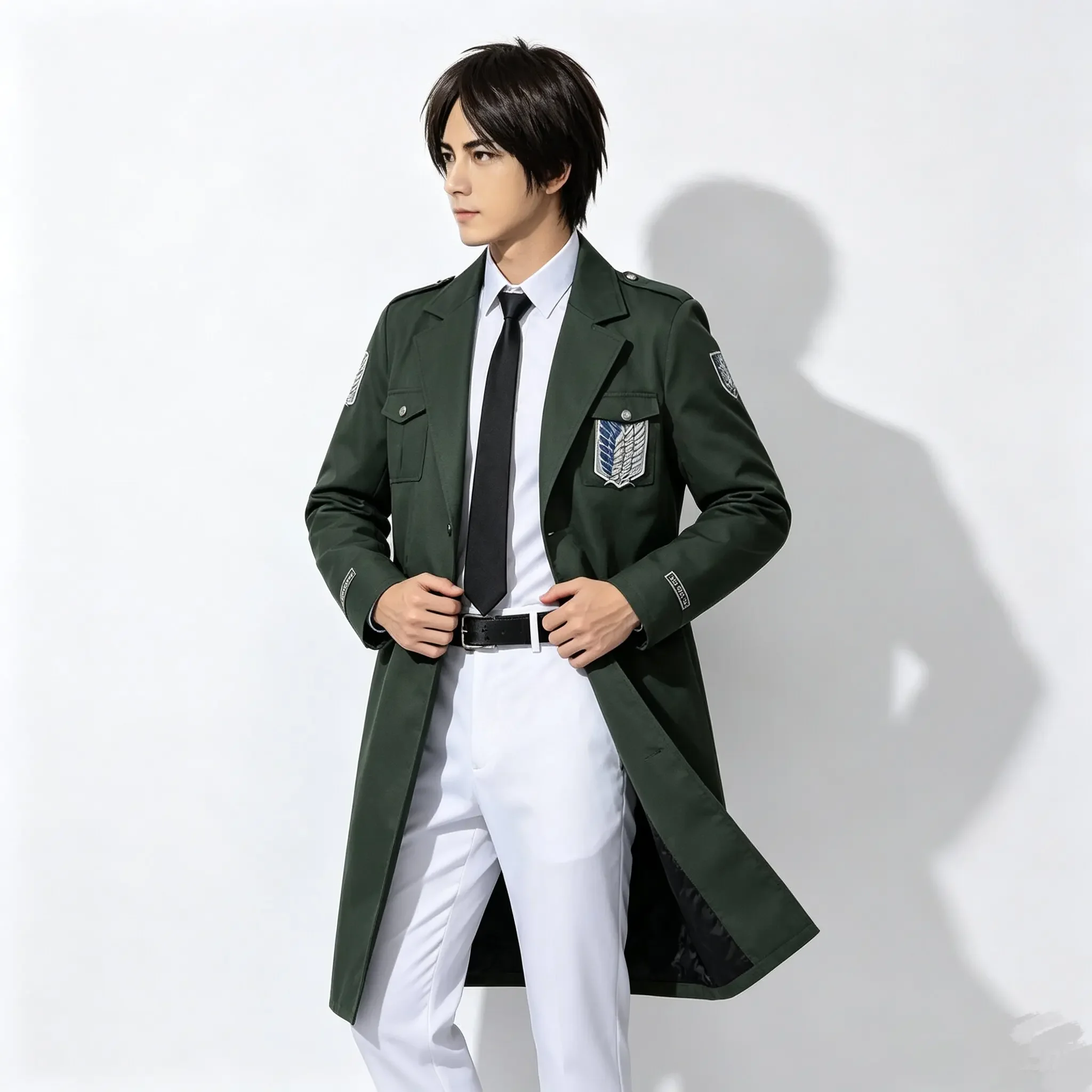 Nuevo Disfraz de Cosplay del Cuerpo de Exploración de Ataque a los Titanes (Shingeki no Kyojin) para Halloween 2026, Traje para Fiesta de Halloween y Juego de Roles